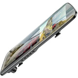 HOCO DV4 4.5-inch rearview mirror driving recorder(dual-channel) - Star Light Kuwait