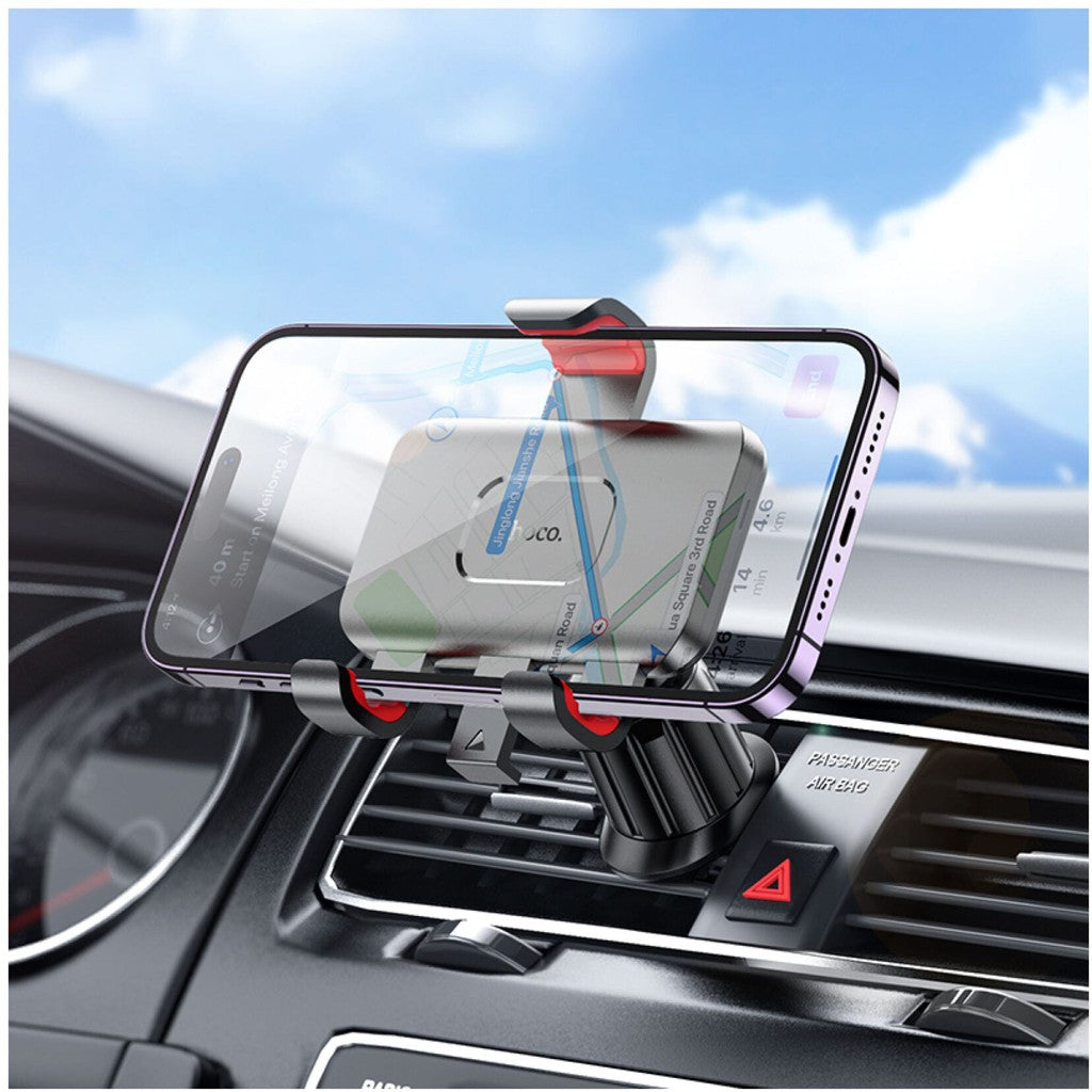 HOCO H21 Dragon automatic clamp car holder(air outlet) - Star Light Kuwait