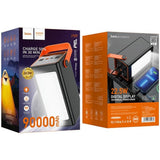 HOCO J107 22.5W 90000mAh Fully Compatible Power Bank - Black - Star Light Kuwait