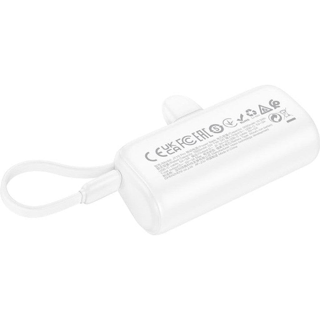 HOCO J116 Pro Pocket power bank with cable(5000mAh) - Star Light Kuwait