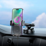 HOCO Journey Wireless Car Charger – 15W Dashboard Mount