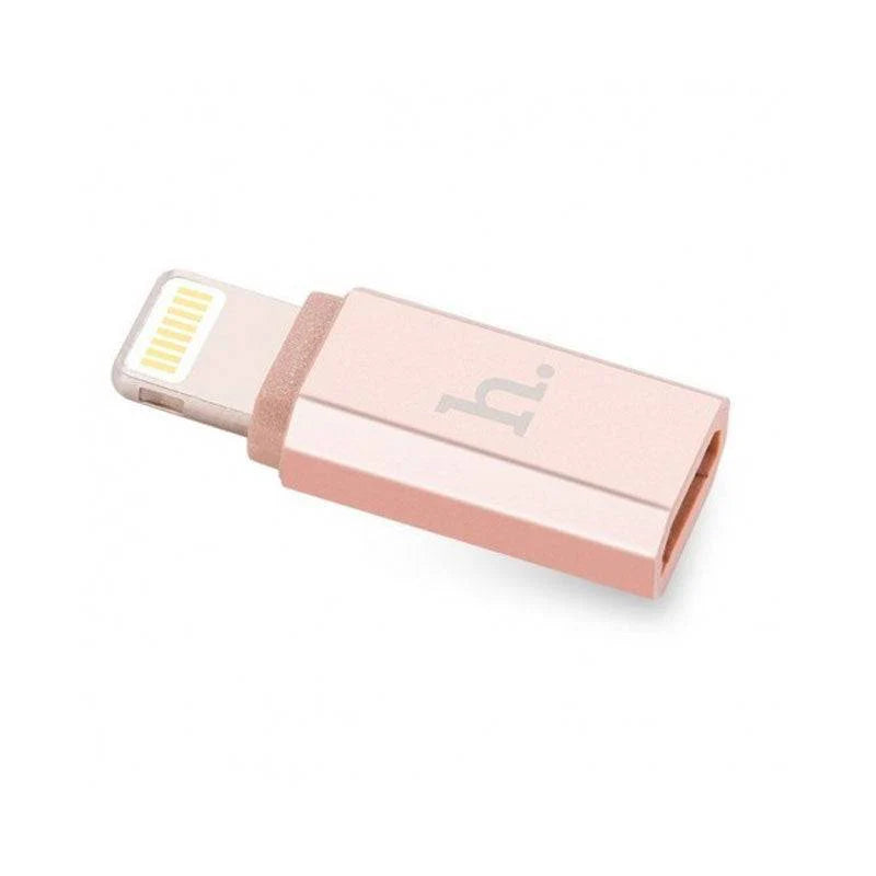 HOCO Micro USB to Lightning Adapter Rose Gold – Star Light Kuwait
