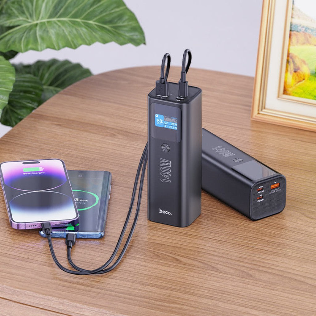 HOCO Q17 Electric PD140W power bank(25000mAh) - Star Light Kuwait