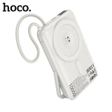 HOCO Q43 Magnetic Wireless Power Bank - 10,000mah / 20W / Silver
