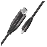 كابل HOCO UA16 من USB-C إلى HDMI - USB-C / HDMI / 2 متر / أسود