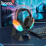 HOCO W109 Plus Rich USB7.1 channel gaming headphones - Star Light Kuwait