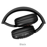 Hoco W23 Brilliant Sound Wireless Headphone - Black
