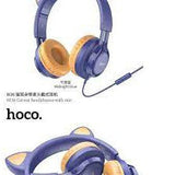 Hoco W36 Cat Ear Wireless Headphones - Blue