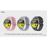 Hoco Y15 AMOLED Smart sports watch - Pink