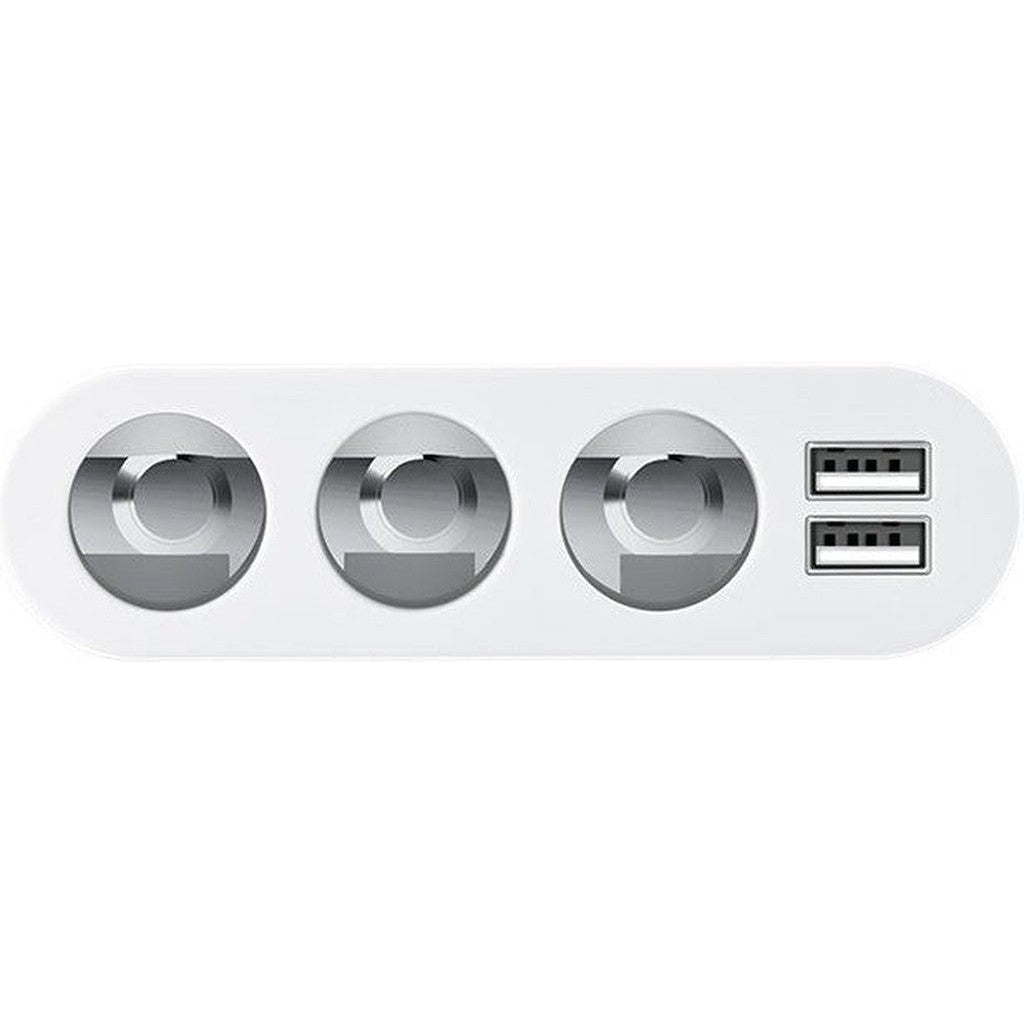 HOCO Z13 LCD one-pull-three car charger - Star Light Kuwait
