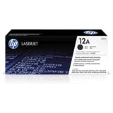 Hp 12A Black Original Laserjet Toner Cartridge Q2612A