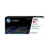 خرطوشة حبر HP 212X الأصلية عالية الإنتاجية باللون الأرجواني لطابعات الليزر جيت