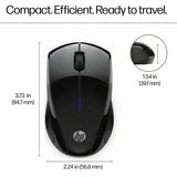 HP 220 Wireless Mouse - Up to 1600 DPI / Black