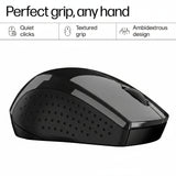 HP 220 Wireless Mouse - Up to 1600 DPI / Black
