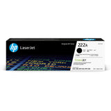خرطوشة حبر HP 222A الأصلية السوداء لطابعات LaserJet - 1300 صفحة / لون أسود / خرطوشة حبر
