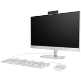 كمبيوتر HP 24-CR0040NE المتكامل - شاشة 23.8 بوصة FHD بدون لمس / معالج i7 / ذاكرة 8 جيجابايت / قرص صلب 512 جيجابايت (NVMe M.2 SSD) / نظام تشغيل DOS (بدون نظام تشغيل) / ضمان لمدة عام / لون أبيض صدفي - كمبيوتر مكتبي