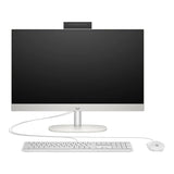 كمبيوتر HP 24-CR0040NE المتكامل - شاشة 23.8 بوصة FHD بدون لمس / معالج i7 / ذاكرة 8 جيجابايت / قرص صلب 512 جيجابايت (NVMe M.2 SSD) / نظام تشغيل DOS (بدون نظام تشغيل) / ضمان لمدة عام / لون أبيض صدفي - كمبيوتر مكتبي
