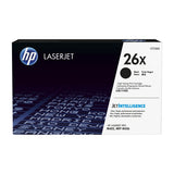 خرطوشة حبر HP 26X سوداء عالية الإنتاجية أصلية لطابعات الليزر (CF226X)