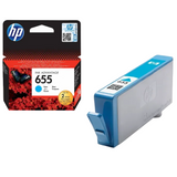 HP 655 Cyan Original Ink Advantage Cartridge CZ110AE
