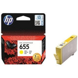 HP 655 Yellow Original Ink Advantage Cartridge CZ112AE