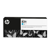 خرطوشة حبر لاتكس HP 831C سعة 775 مل باللون السماوي الفاتح