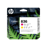 رأس طباعة HP 836 لاتكس أرجواني/أصفر