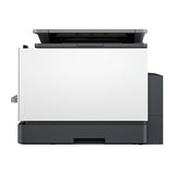 طابعة HP OfficeJet Pro 9130 متعددة الوظائف - سرعة طباعة 25 صفحة في الدقيقة / دقة 4800 نقطة في البوصة / مقاس A4 / منفذ USB / منفذ LAN / واي فاي / طابعة نفث حبر ملونة