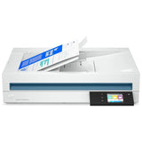 HP ScanJet Pro N4600 fnw1 - 40ppm / 1200dpi / A4 / LAN / Wi-Fi / USB / Flatbed ADF Scanner