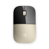 HP Z3700 Wireless Mouse - Up to 1200 DPI / Black/Gold