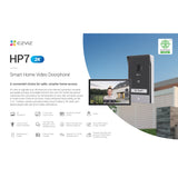 هاتف باب فيديو ذكي للمنزل Ezviz HP7 بدقة 3 ميجابكسل