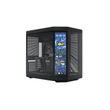 HYTE Y70 TOUCH INFINITE 14.5 Inch Integrated IPS Touchscreen ATX Case - Pitch Black