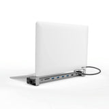 قاعدة هاما 9 في 1 USB-C لـ 4 X USB-A، USB-C، HDMI، LAN، SD، MICROSD | 135765