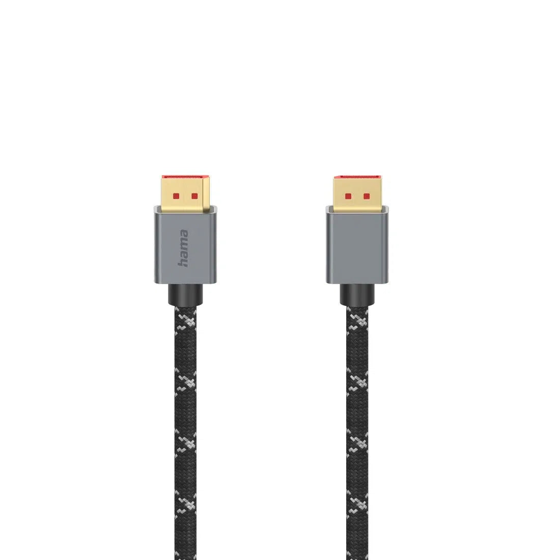 Hama Alu 1.4 DisplayPort Ultra-HD 8K Cable 2.0 m-Hdmi Cable-Hama-Star Light Kuwait