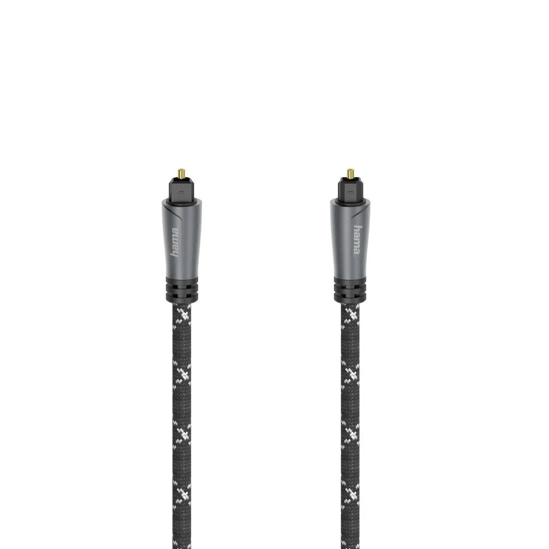 Hama Audio Optical Fibre Toslink Cable 3.0 m - Metal-Hdmi Cable-Hama-Star Light Kuwait