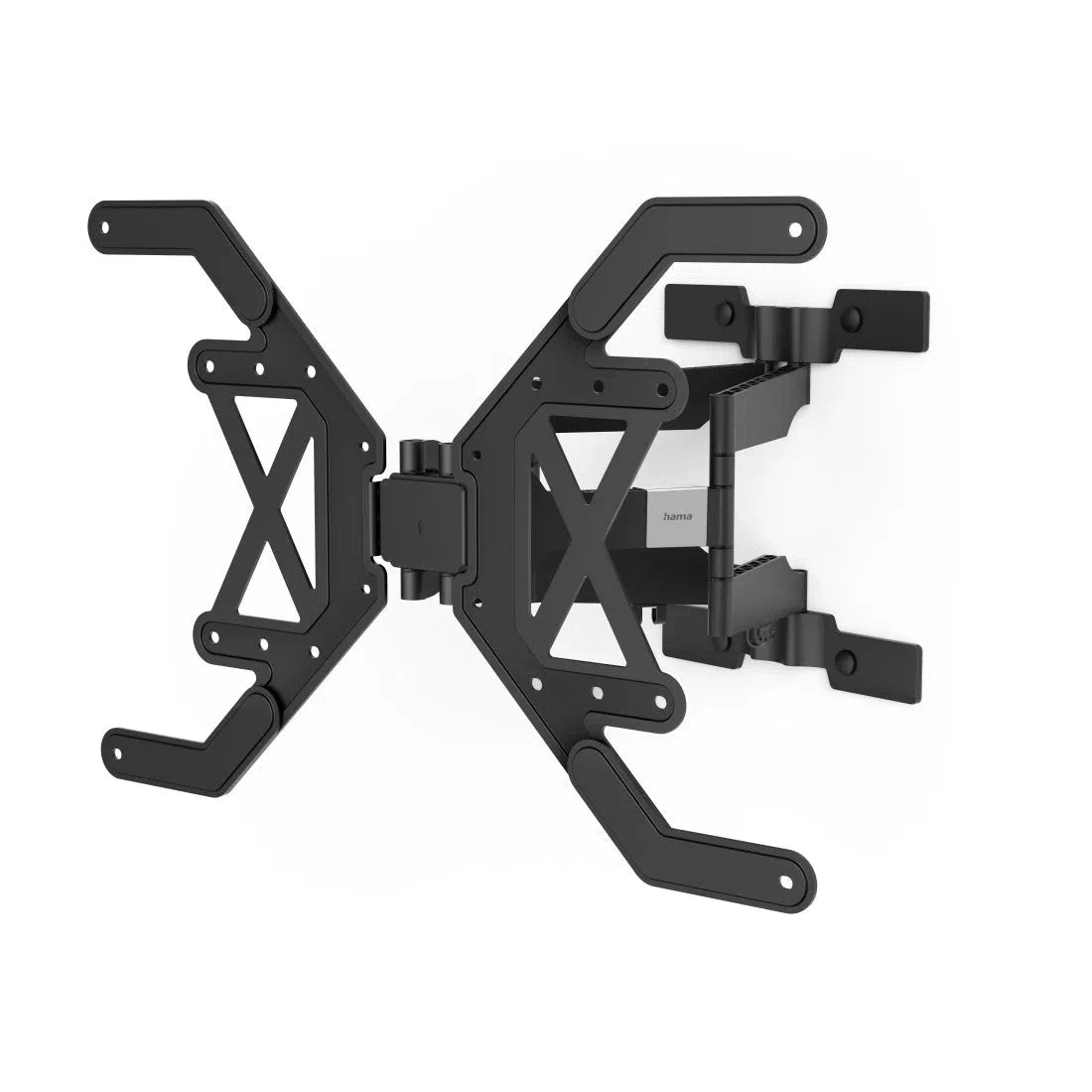 Hama FULLMOTION "Ultraslim" TV Wall Bracket, 600x400, 229 cm (90") - Black-Wall Bracket-Hama-Star Light Kuwait