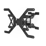 Hama FULLMOTION "Ultraslim" TV Wall Bracket, 600x400, 229 cm (90") - Black-Wall Bracket-Hama-Star Light Kuwait