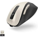 Hama Mw-500 Recharge 6-Button Optical Wireless Mouse - Cream White