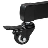 Hama Trolley 70-inch TV Wall Bracket and Stand, 178 cm, 600x400 - Black-TV Stand-Hama-Star Light Kuwait