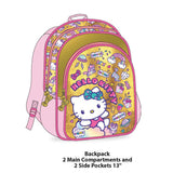 Hello Kitty Golden Backpack