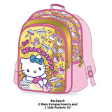 Hello Kitty Golden Backpack