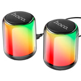Hoco 2 in 1 Colorful Wireless and Wired Speaker