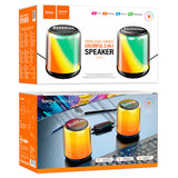 Hoco 2 in 1 Colorful Wireless and Wired Speaker