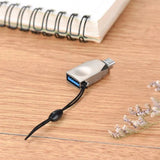Hoco Adapter Micro USB To USB Charging And Data Sync -Silver -UA10