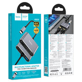 Hoco Converter “HB30 Eco” Type-C to HDMI + VGA + USB3.0 + PD