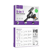 Hoco Cool 5-in-1 Multifunctional Vacuum Cleaner & Air Pump Black DPH05