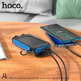 بنك الطاقة الشمسية Hoco DB51 Sunpower مع ضوء 8000 مللي أمبير