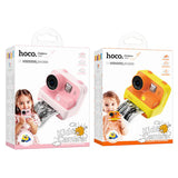 Hoco DV200 Dual Lens Children Printing Camera - Yellow