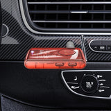 Hoco E66 Explorer Edition Car AUX مستقبل بلوتوث برتقالي شفاف