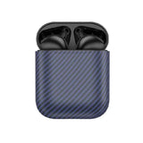 Hoco EW41 Plus True wireless stereo headset(carbon fiber pattern version) - blue