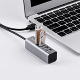 موزع USB من هوكو HB1 – محول USB-A إلى 4 منافذ USB 2.0 للشحن ومزامنة البيانات